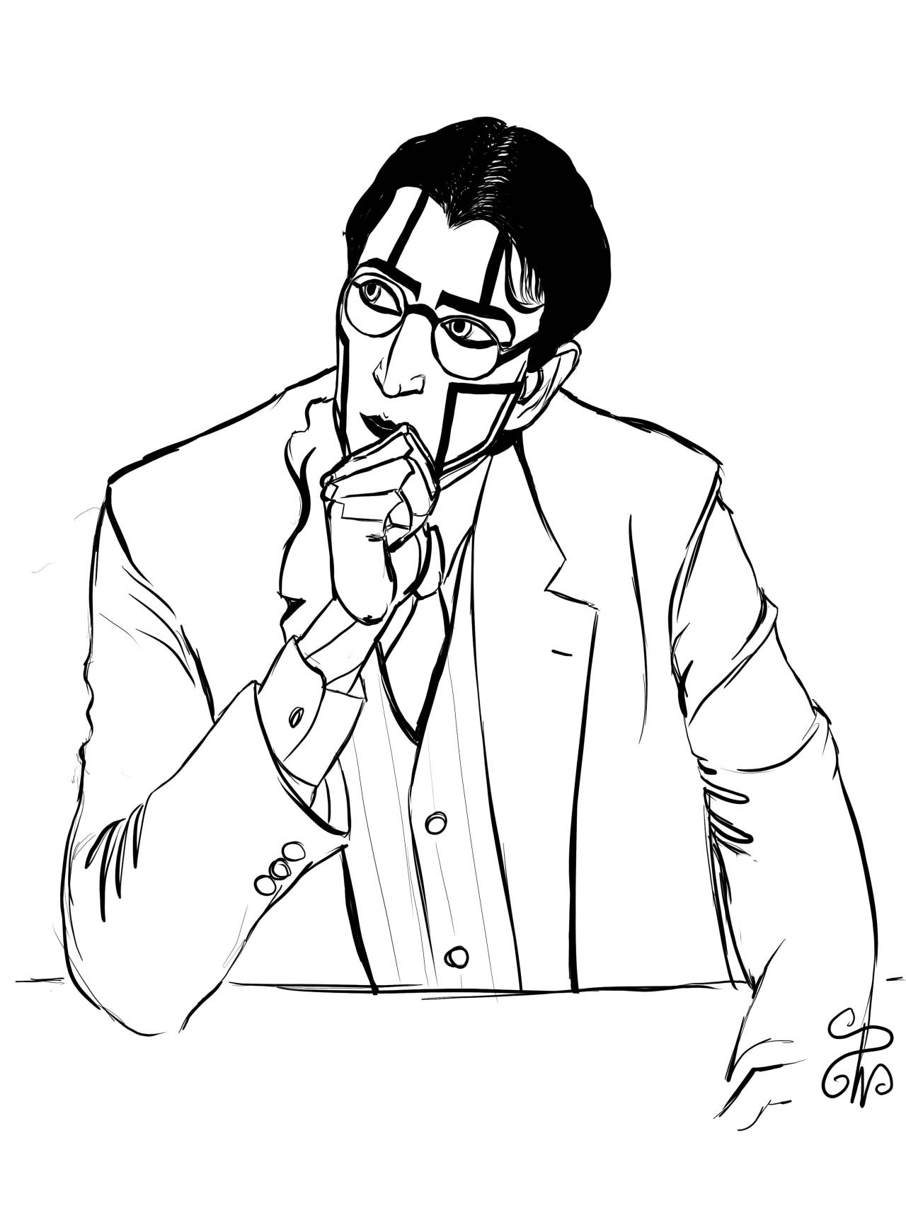 Atticus Finch Drawing at GetDrawings Free download