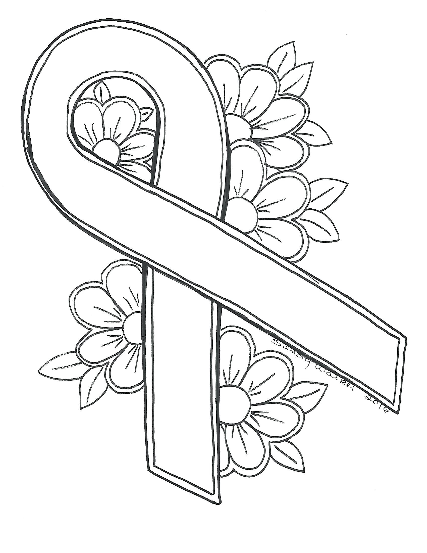Awareness Ribbon Drawing at GetDrawings | Free download