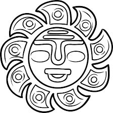 Aztec Sun Drawing at GetDrawings | Free download