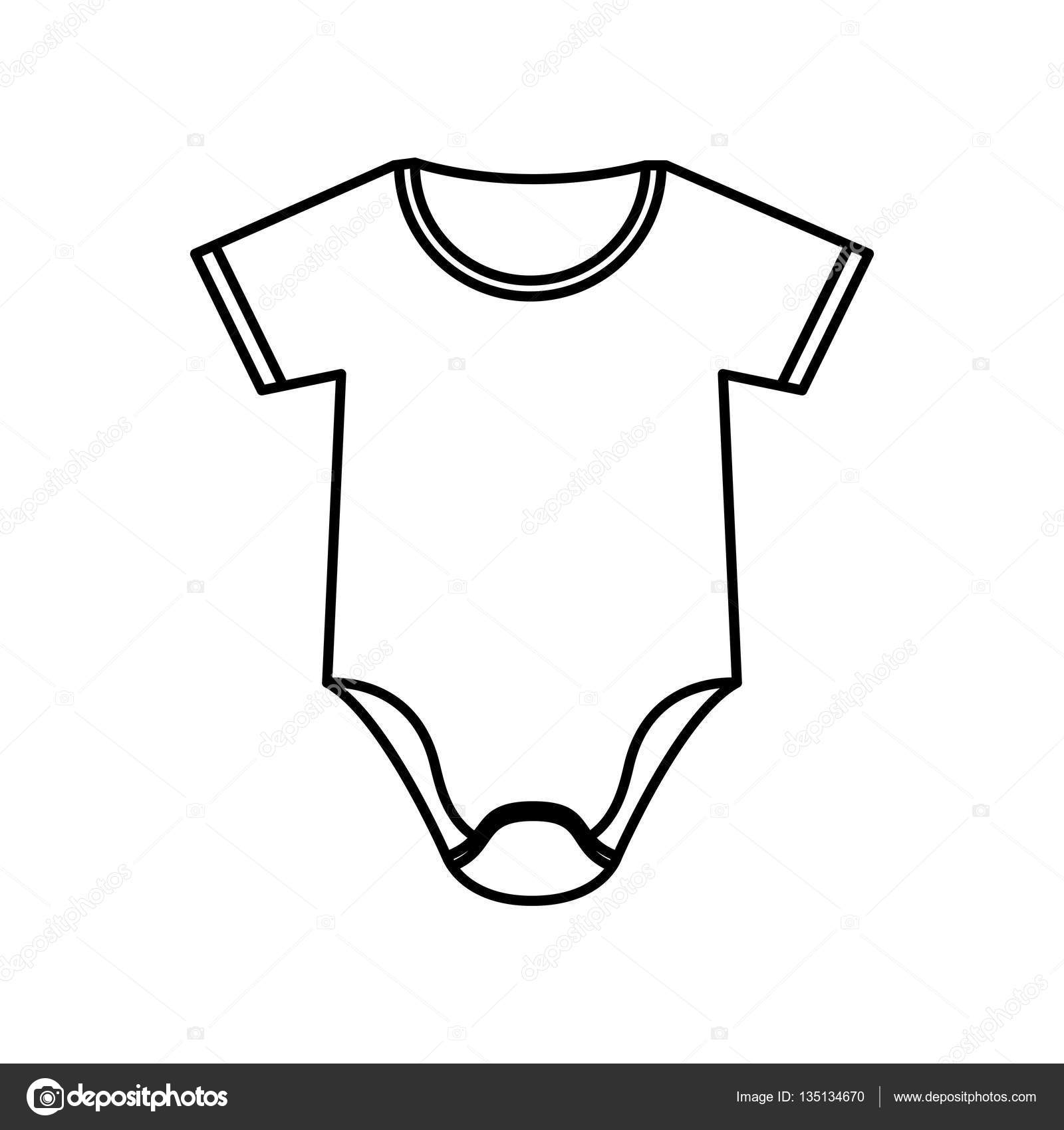 Baby Clothes Drawing at GetDrawings | Free download