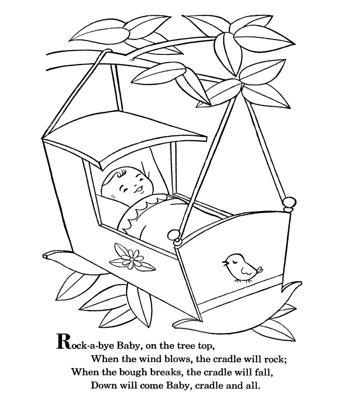 Baby Cradle Drawing At Getdrawings Free Download