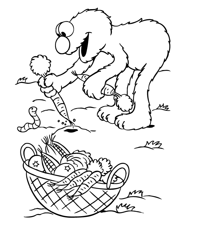 Baby Elmo Drawing at GetDrawings | Free download