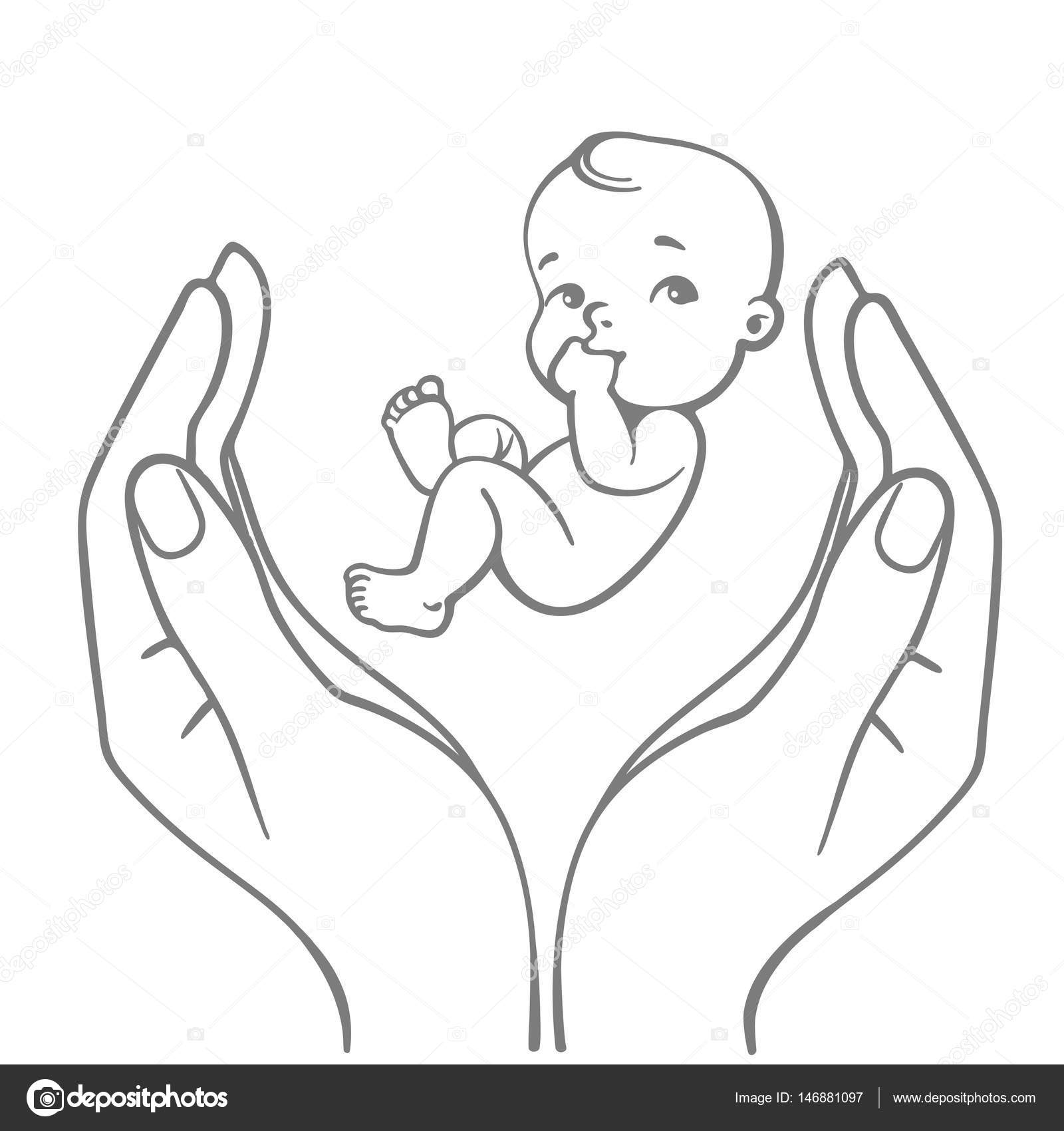 Baby Hands Drawing At Getdrawings Free Download