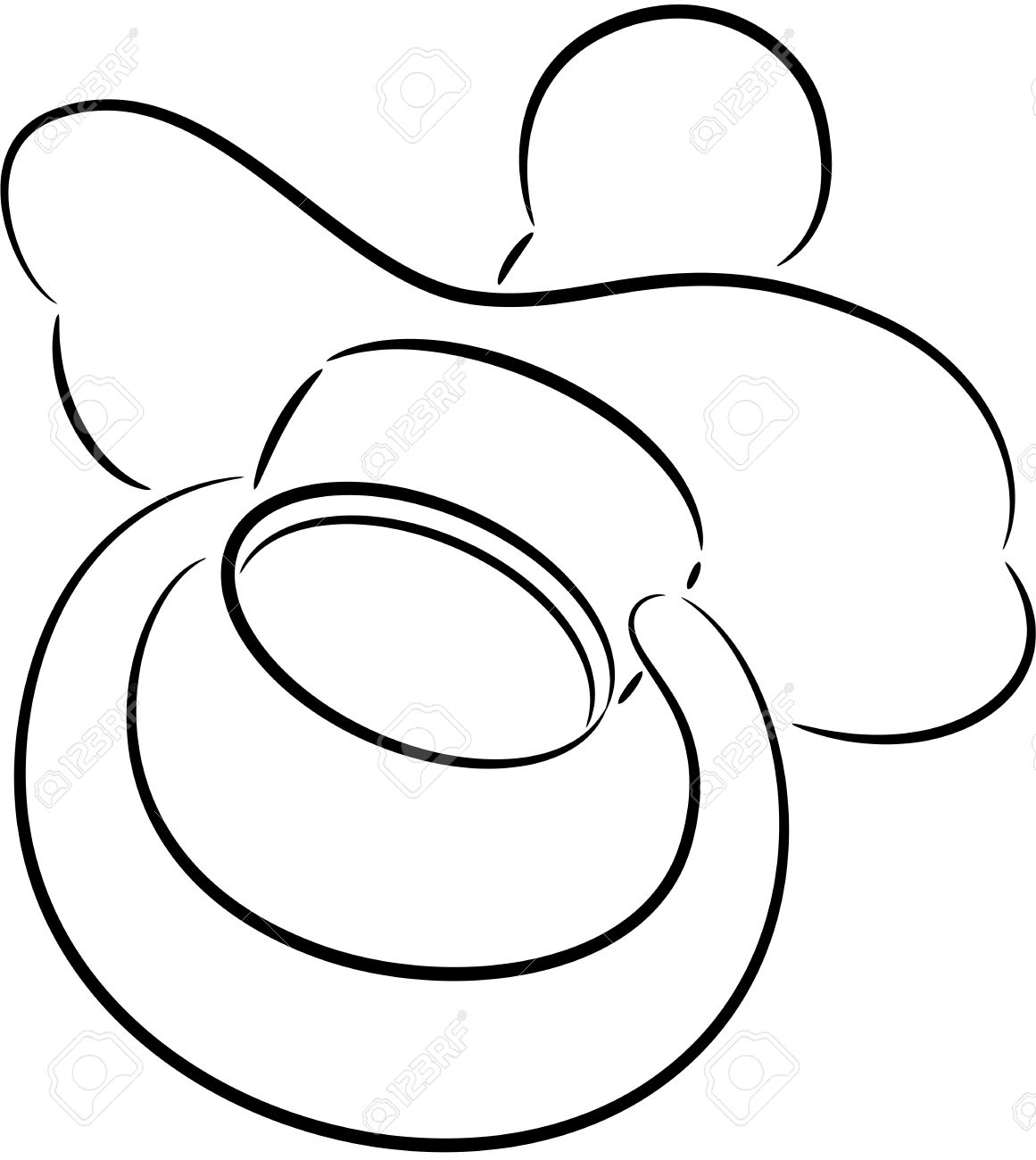 Baby Pacifier Drawing at GetDrawings | Free download