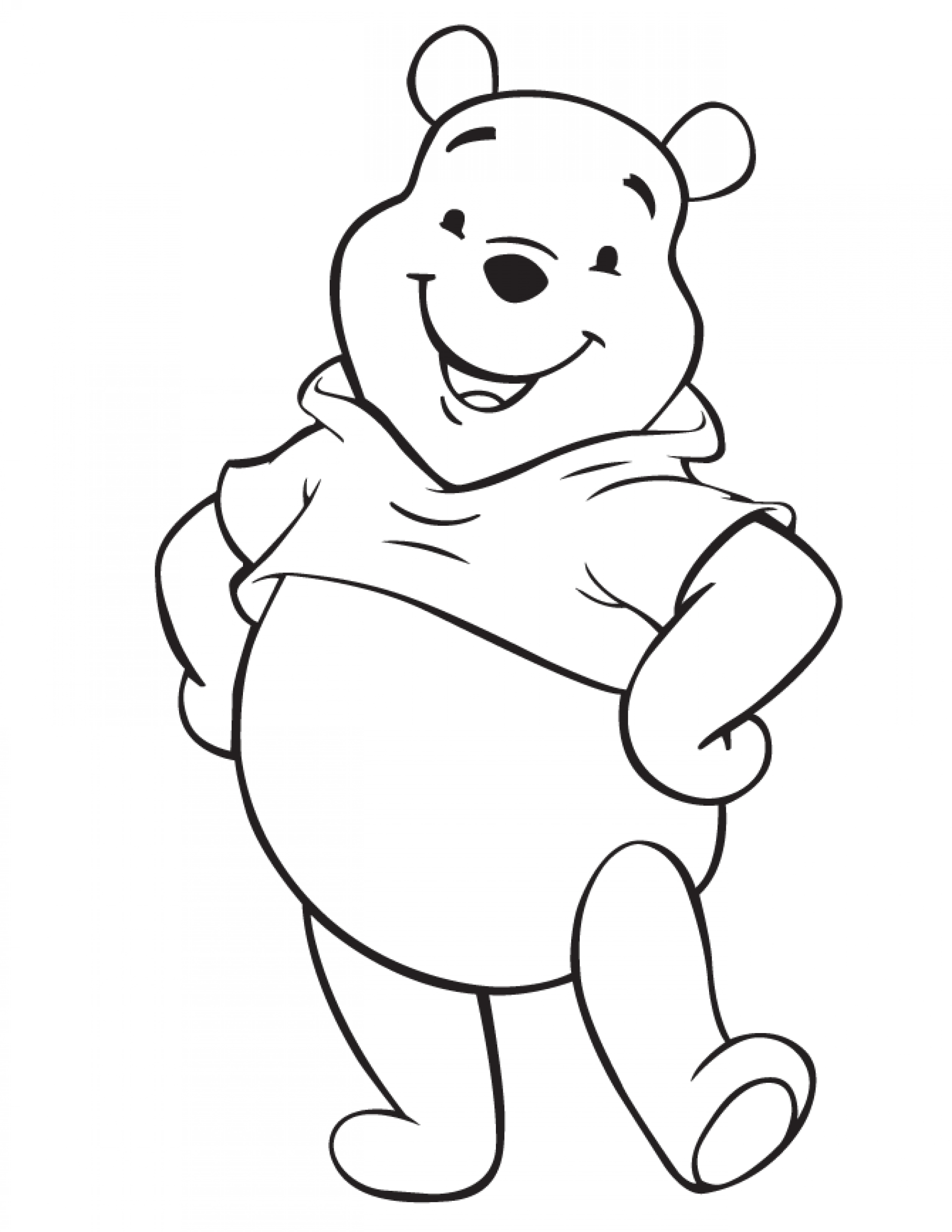 Baby Pooh Drawing at GetDrawings Free download