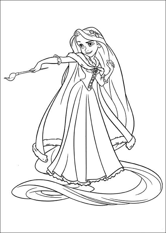 Baby Rapunzel Drawing At Getdrawings Free Download