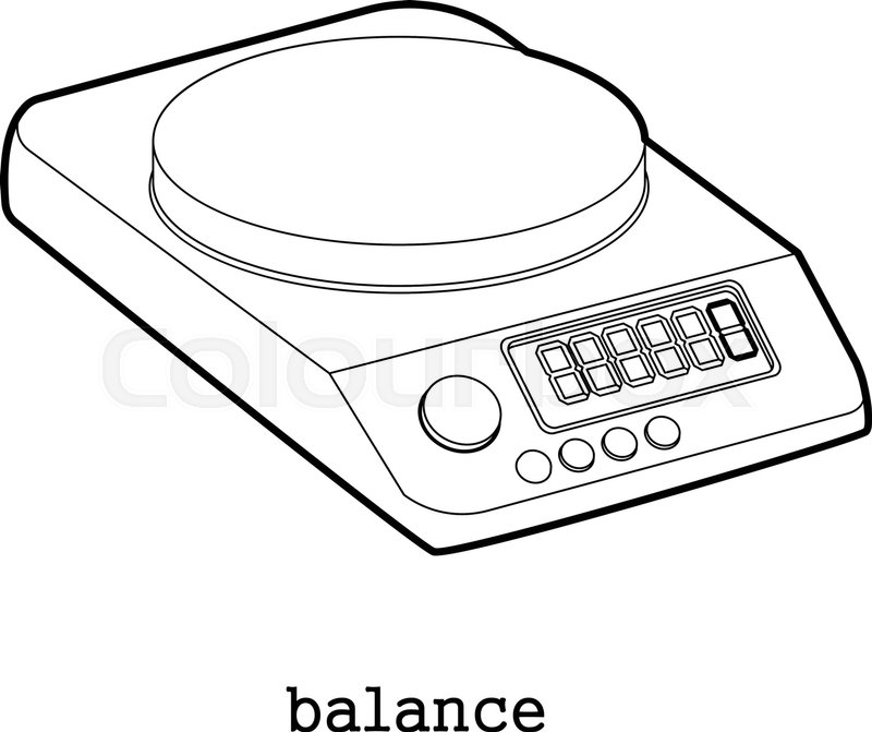 Dessin Balance Électronique : Les 5 meilleures balances pèse personne