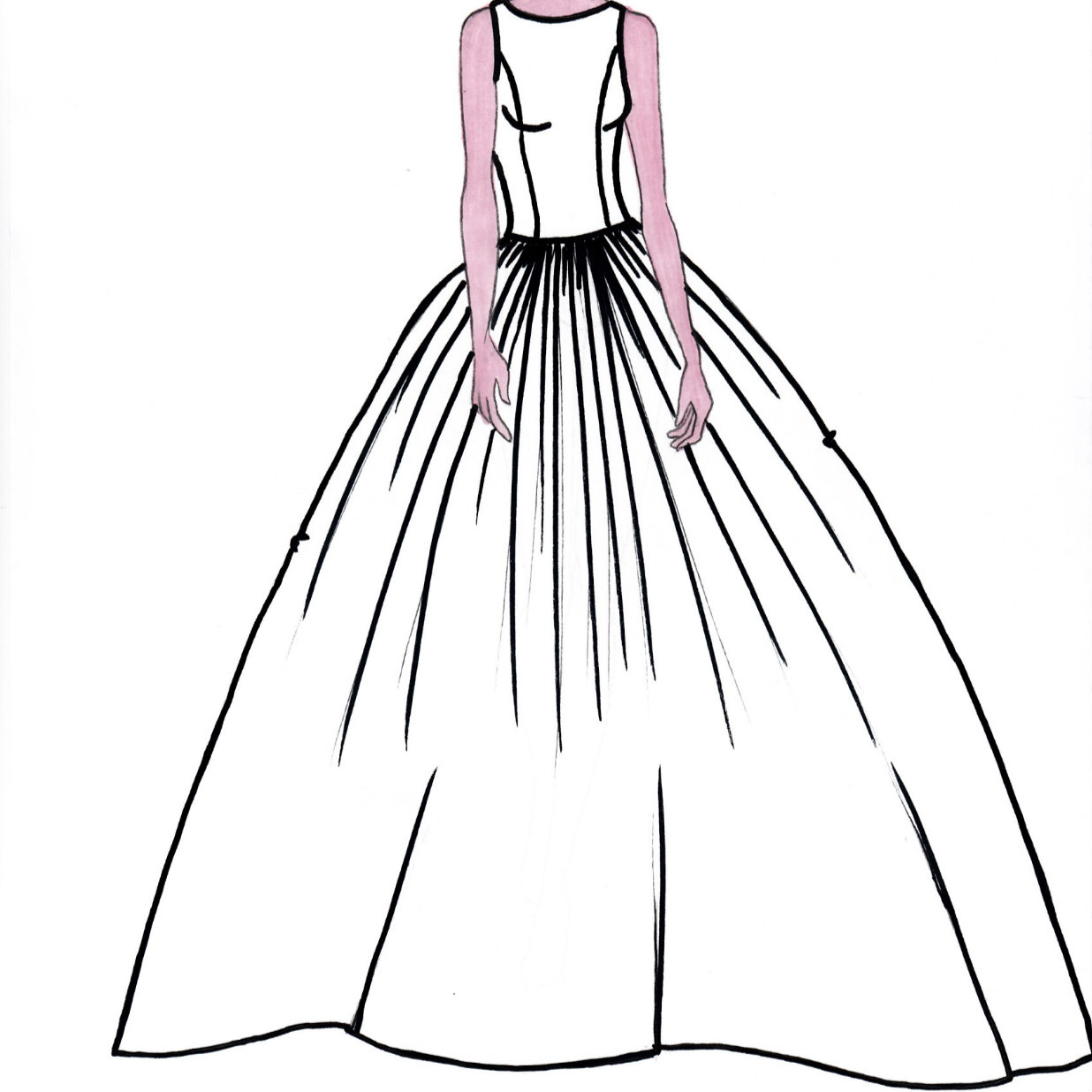 Ball Gowns Drawing at GetDrawings Free download