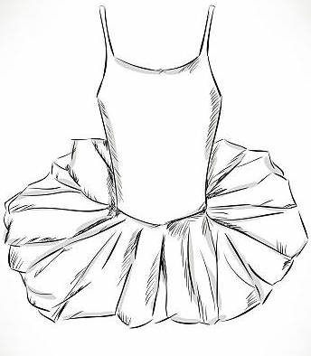 Ballet Tutu Drawing at GetDrawings | Free download