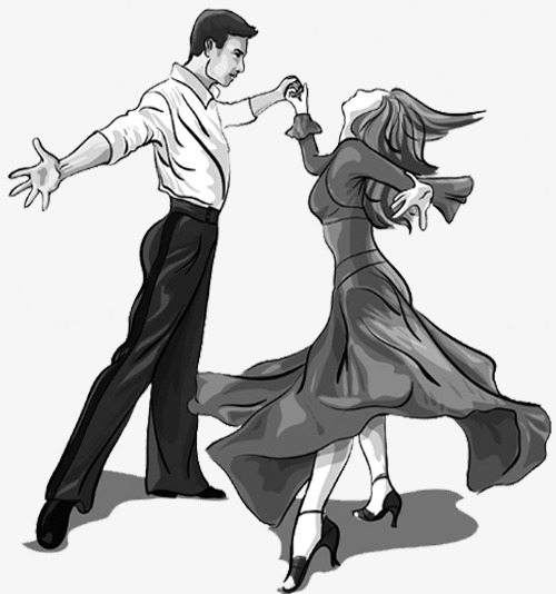 Ballroom Dancing Drawing at GetDrawings | Free download