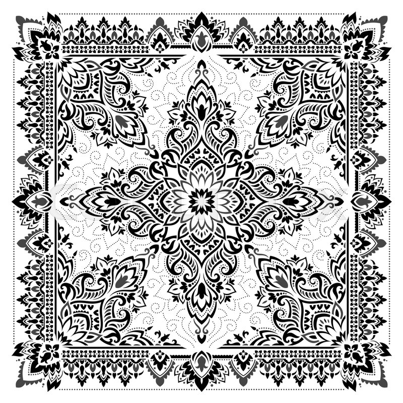 Bandana Design Drawing at GetDrawings | Free download