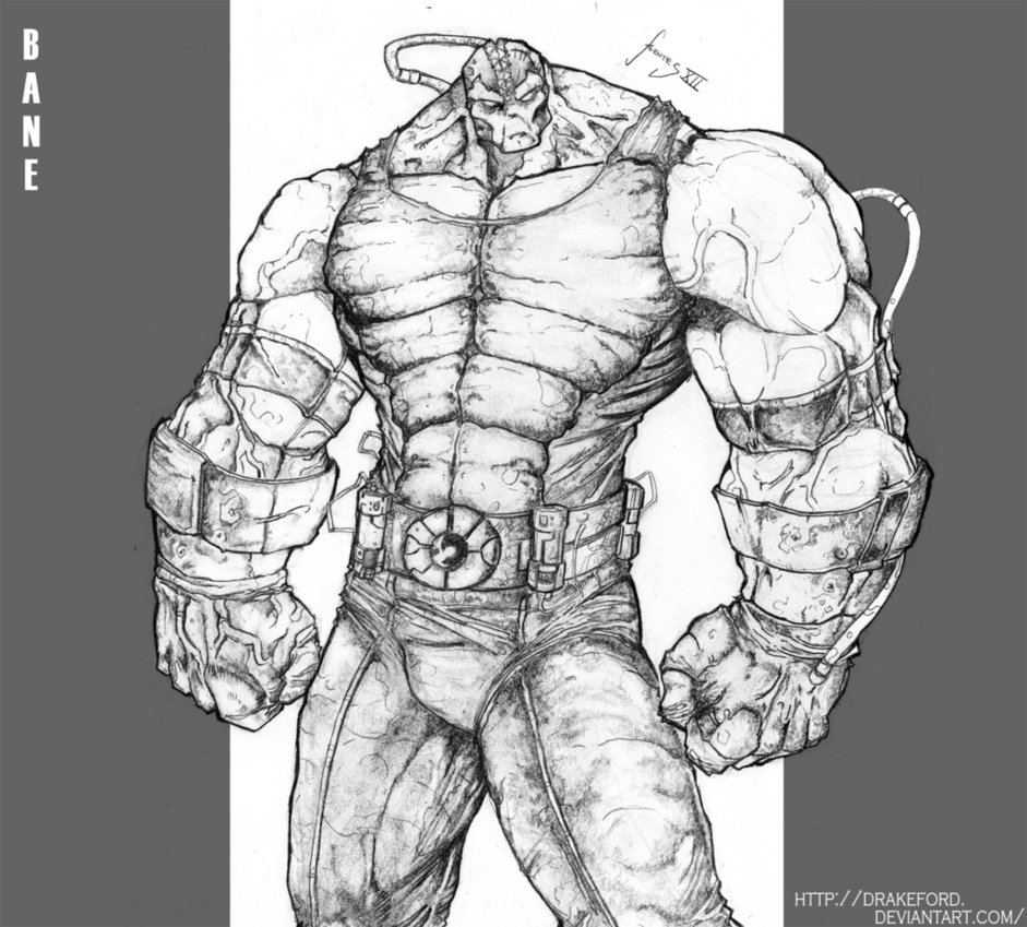 Bane Drawing at GetDrawings | Free download