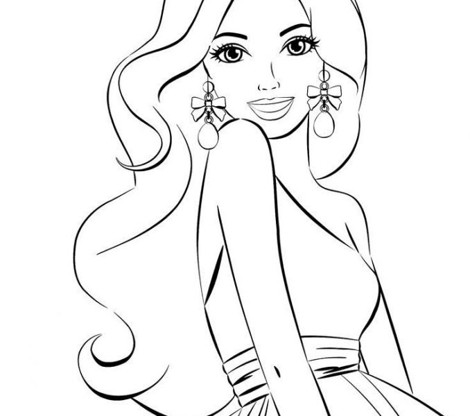 Barbie Drawing Pictures at GetDrawings | Free download