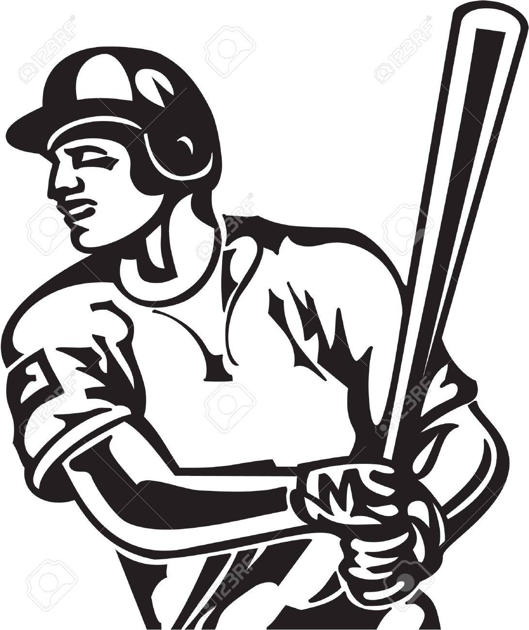 Baseball Batter Drawing at GetDrawings Free download