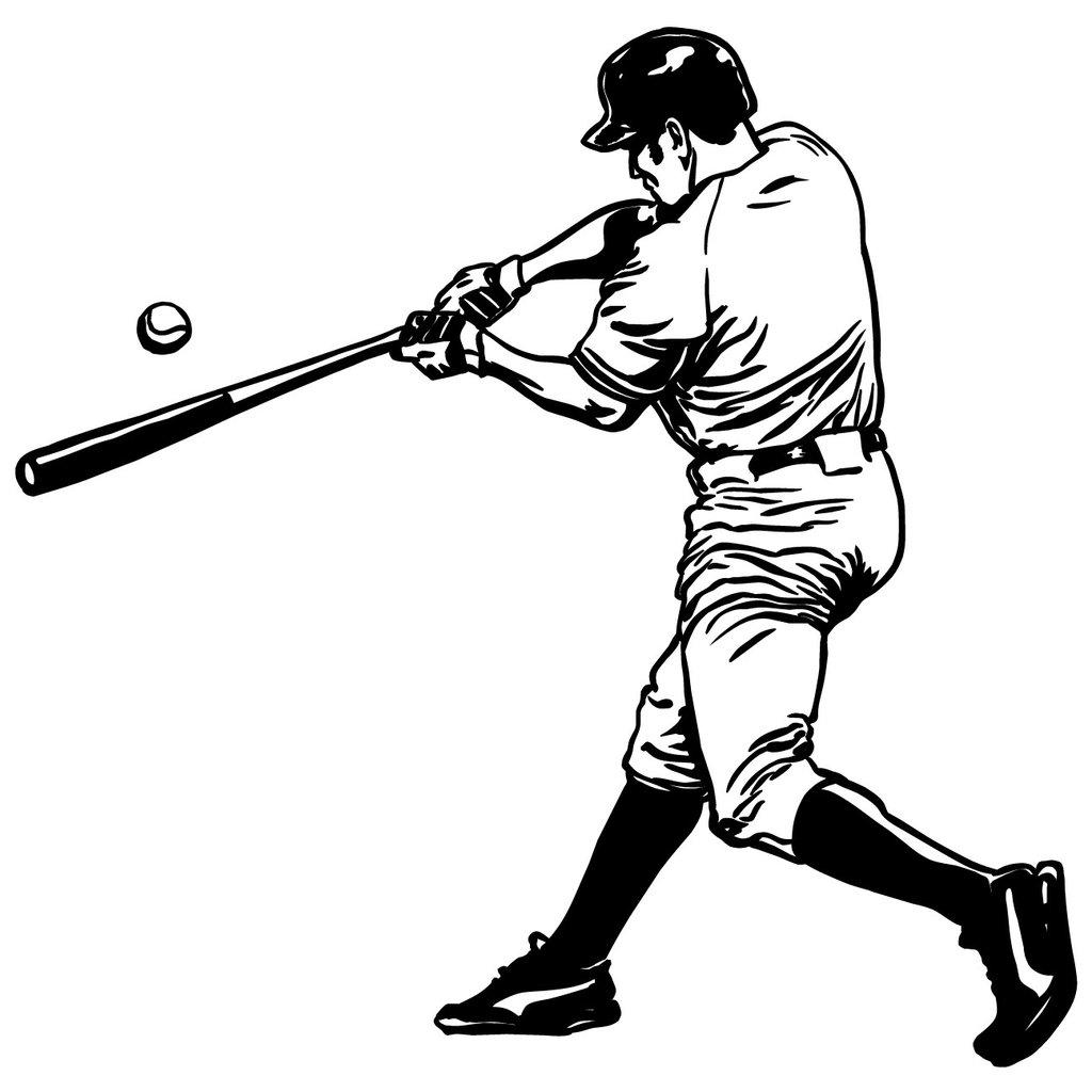 Baseball Batter Drawing at GetDrawings Free download