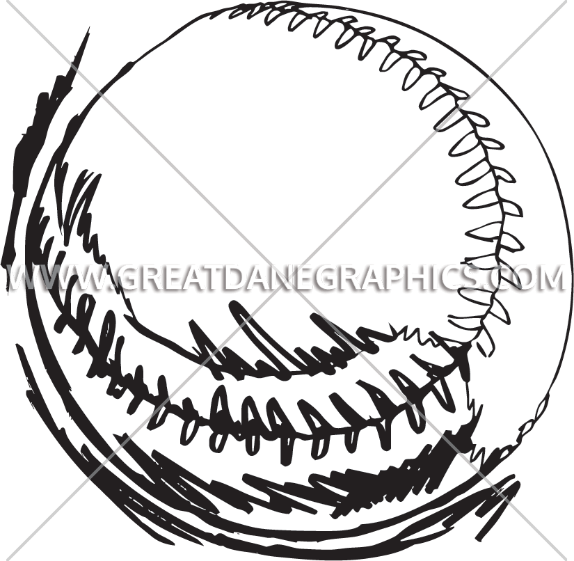 Baseball Line Drawing at GetDrawings | Free download