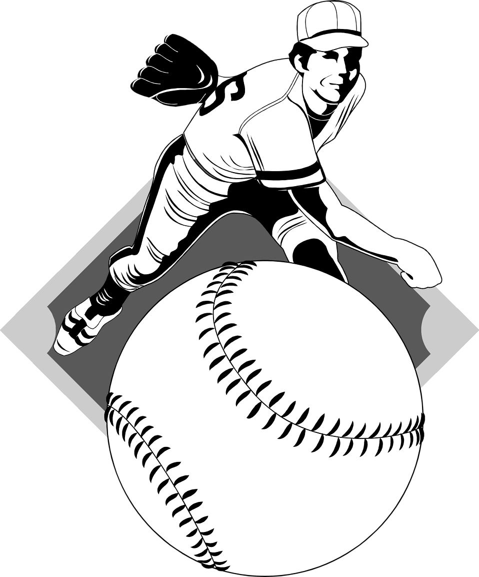 Baseball Pitcher Drawing at GetDrawings Free download