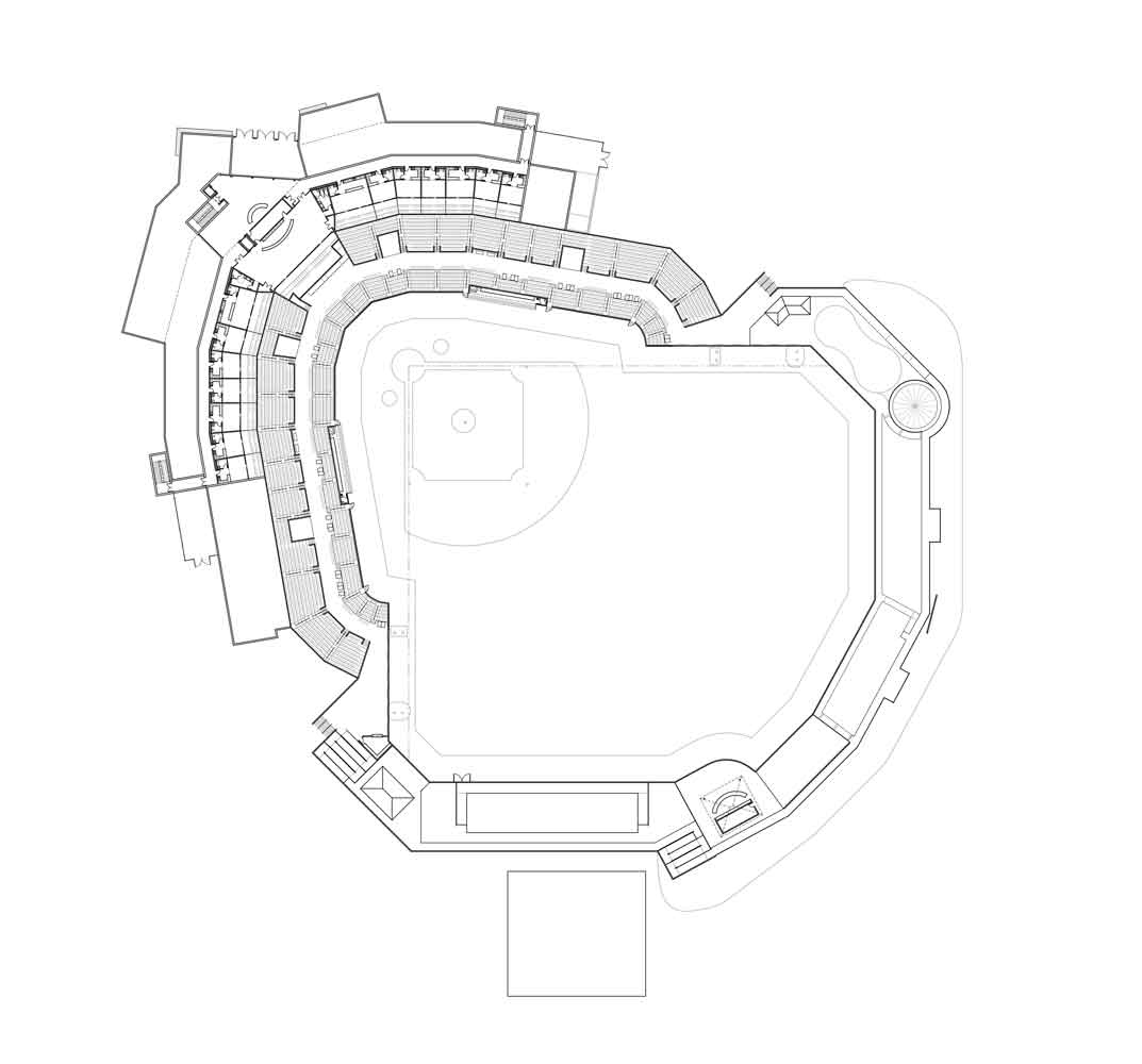 Baseball Stadium Drawing at GetDrawings | Free download