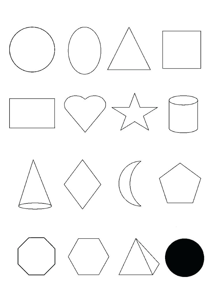 Basic Shapes Drawing at GetDrawings | Free download