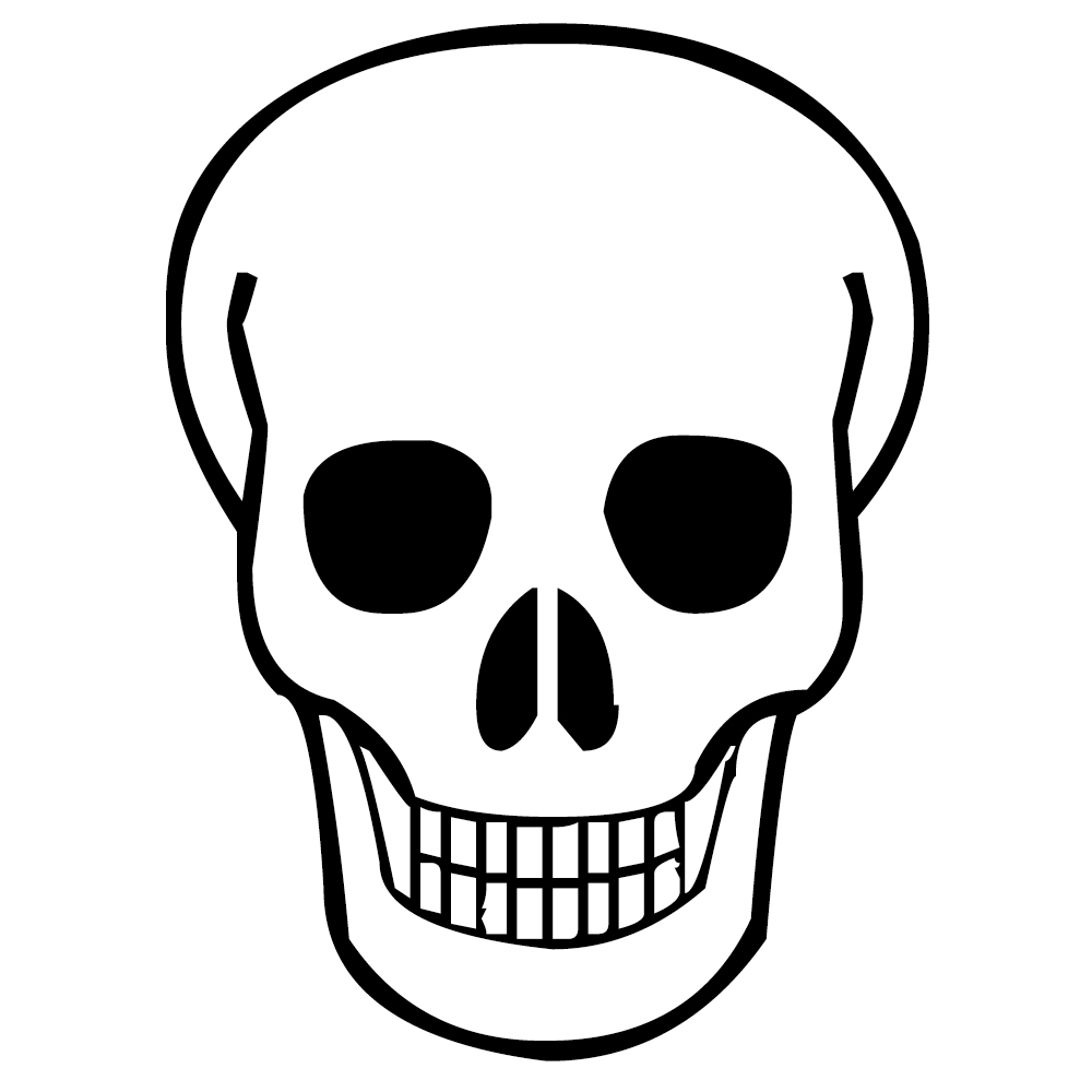 Basic Skull Drawing at GetDrawings Free download