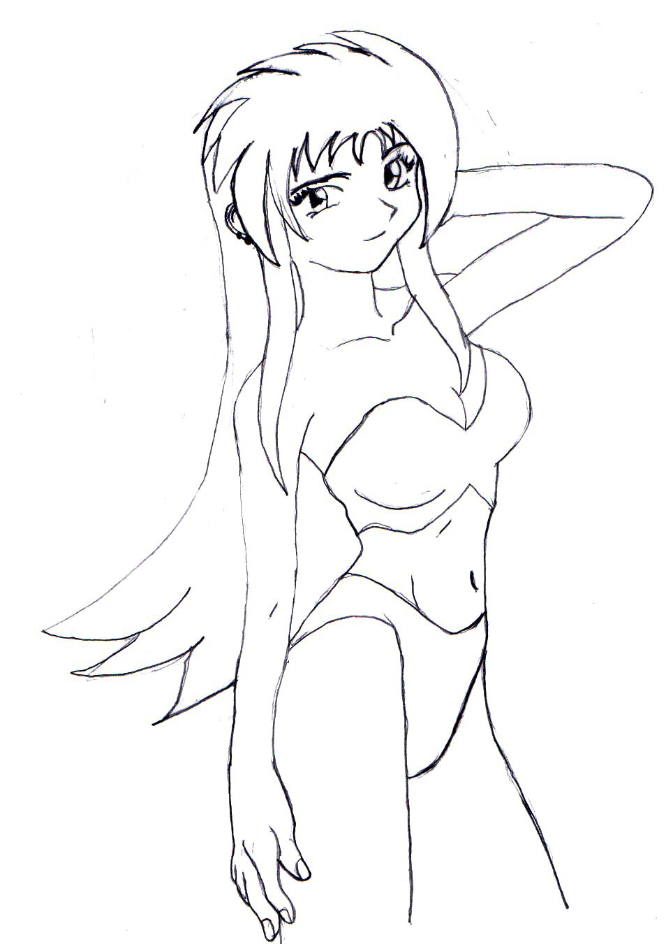 Bathing Suit Drawing at GetDrawings | Free download