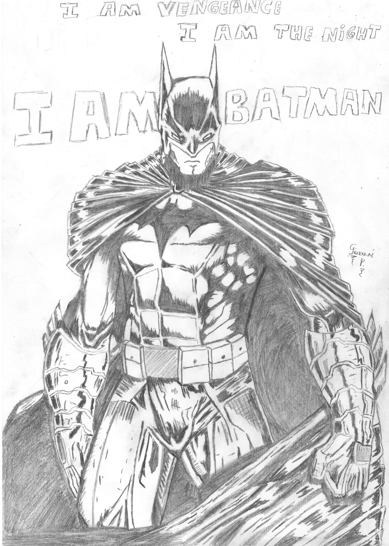 Batman Arkham Knight Drawing at GetDrawings Free download