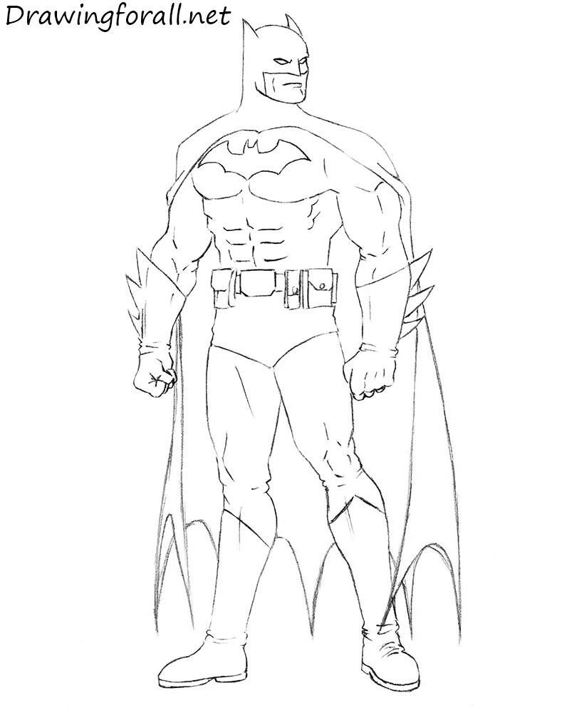 Batman Drawing Easy at GetDrawings | Free download