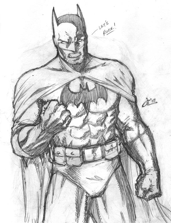 Batman Drawing Easy at GetDrawings | Free download