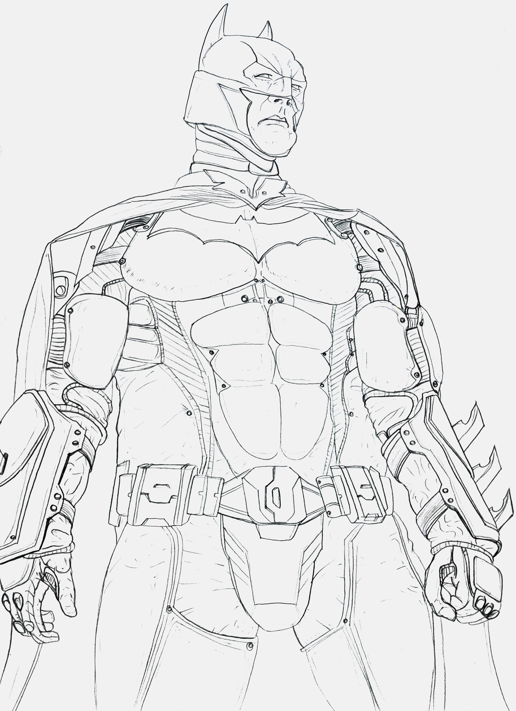 Batman Drawing Pages at GetDrawings Free download