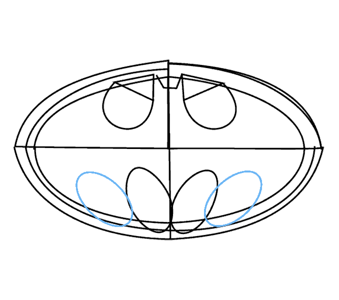 Batman Logo Drawing at GetDrawings | Free download