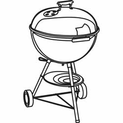 Bbq Pit Drawing at GetDrawings | Free download