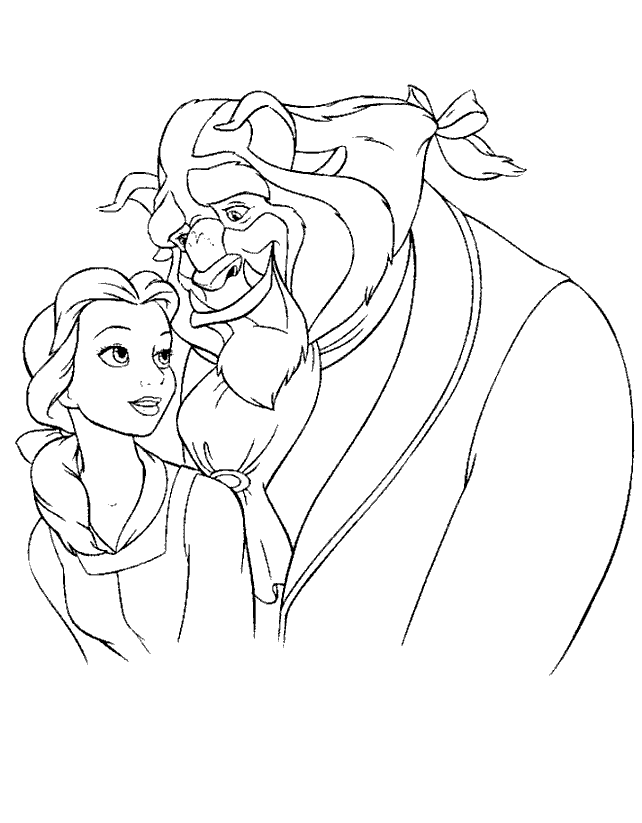 Beauty And The Beast Drawing