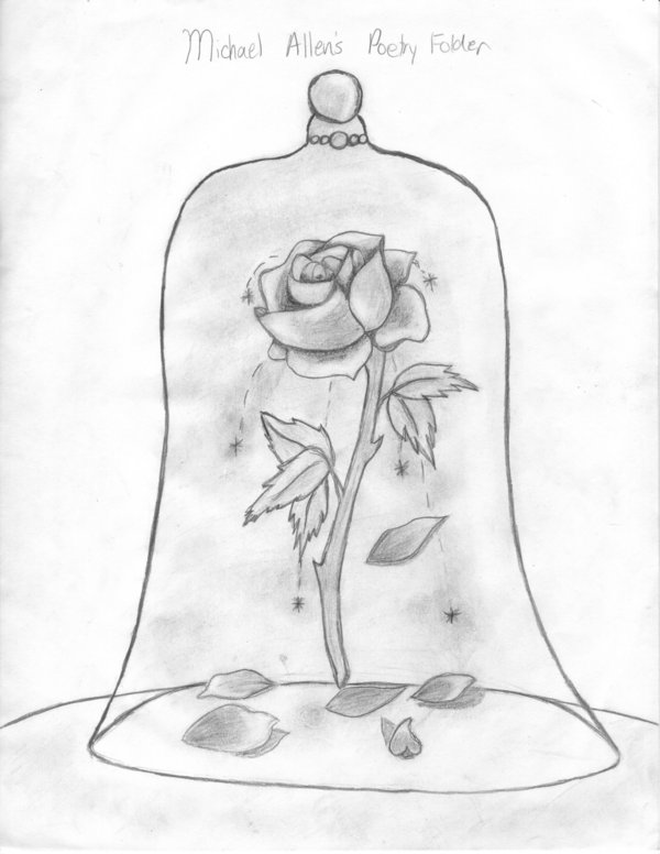 Beauty And The Beast Rose Drawing at GetDrawings Free download