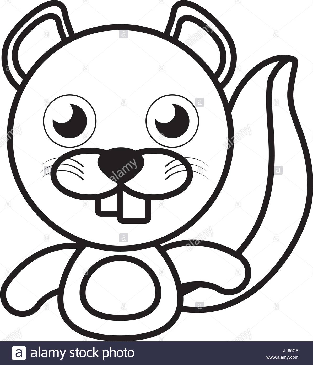 Beaver Outline Drawing at GetDrawings Free download