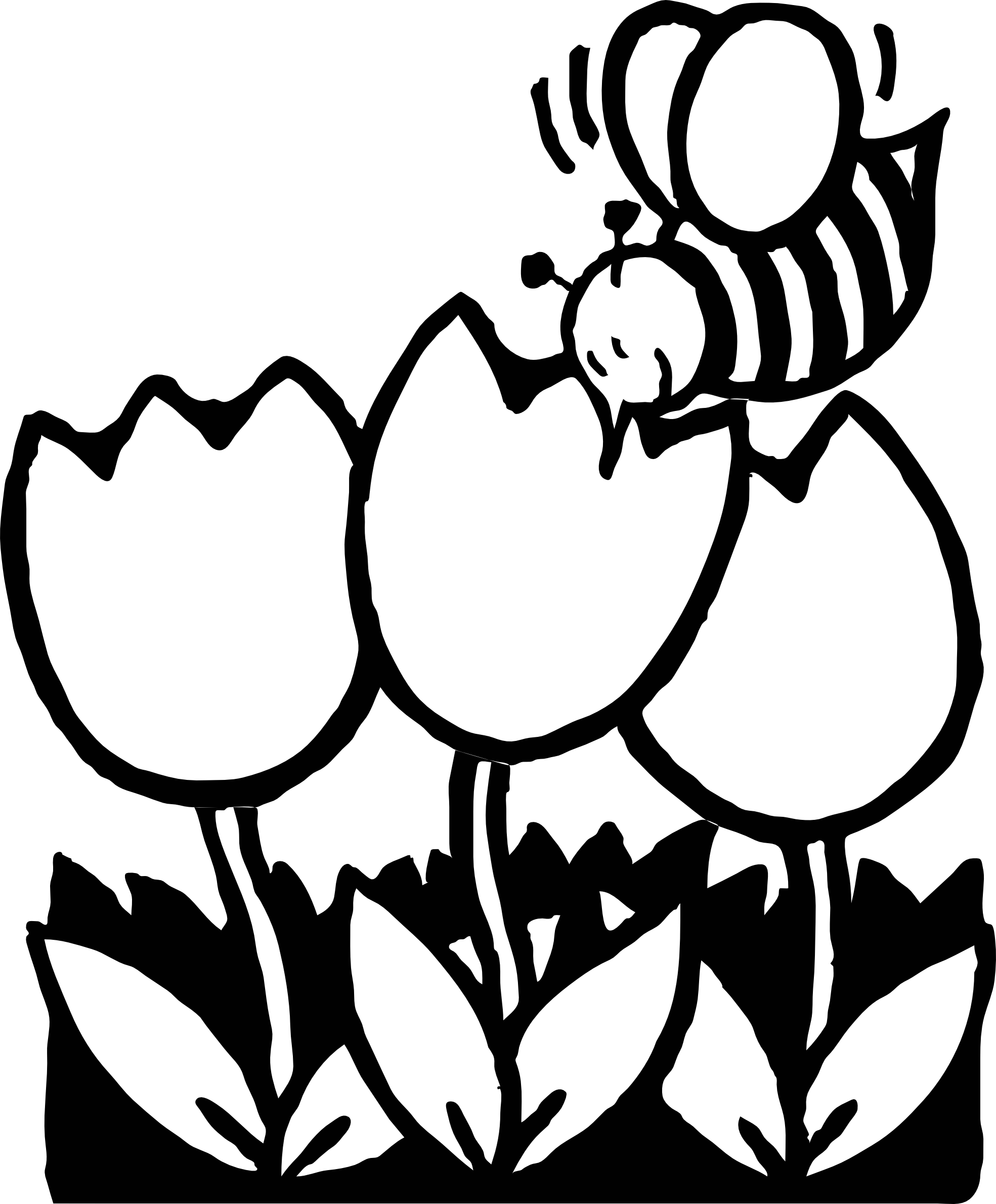 bee-line-drawing-at-getdrawings-free-download