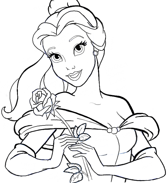 Belle Princess Drawing at GetDrawings Free download