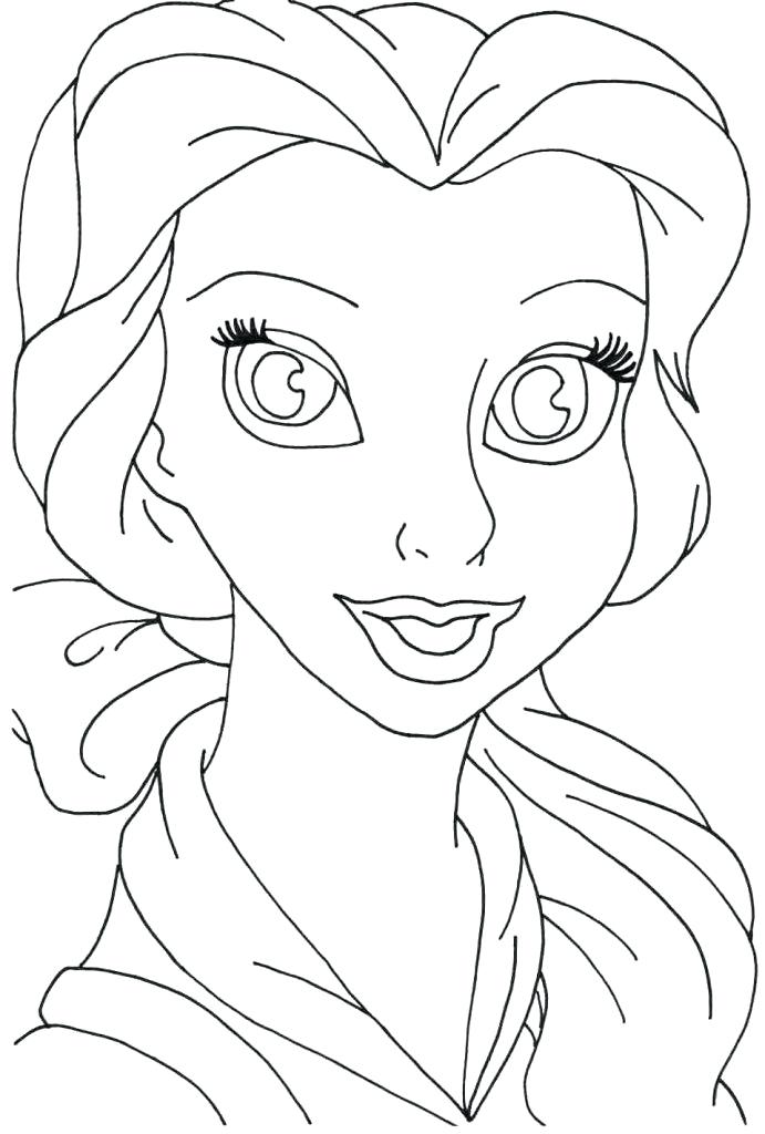 23+ Belle Baby Disney Princess Coloring Pages Gif - Shudley
