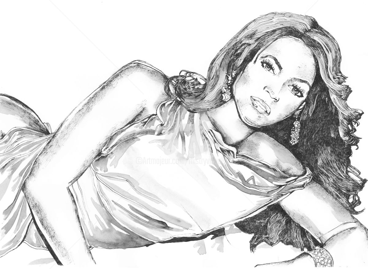 Beyonce Drawing