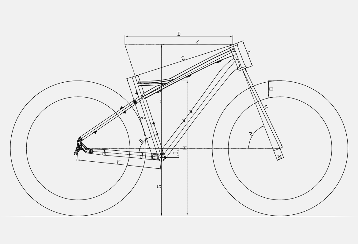 Bicycle Technical Drawing At Getdrawings Free Download