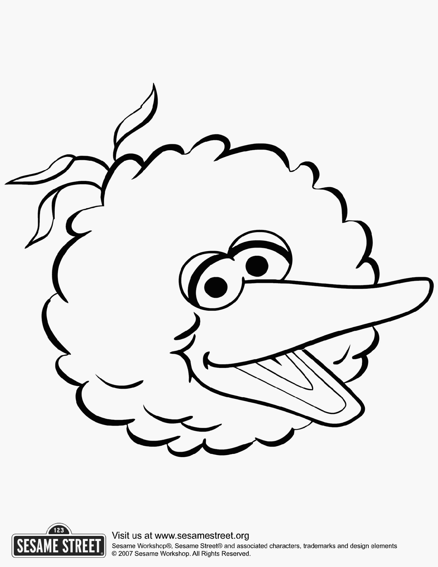 Big Bird Drawing at GetDrawings Free download