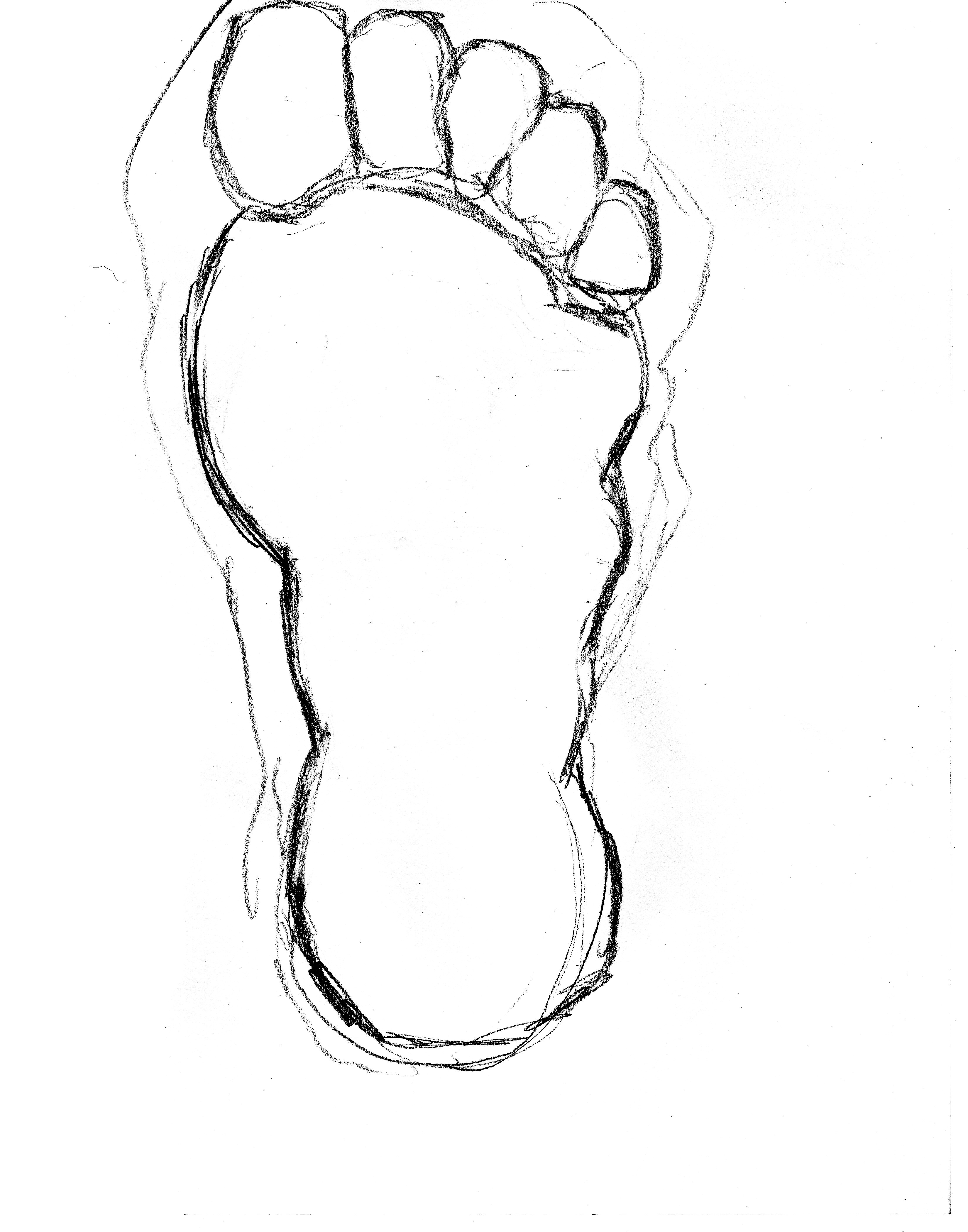 Bigfoot Drawing at GetDrawings Free download