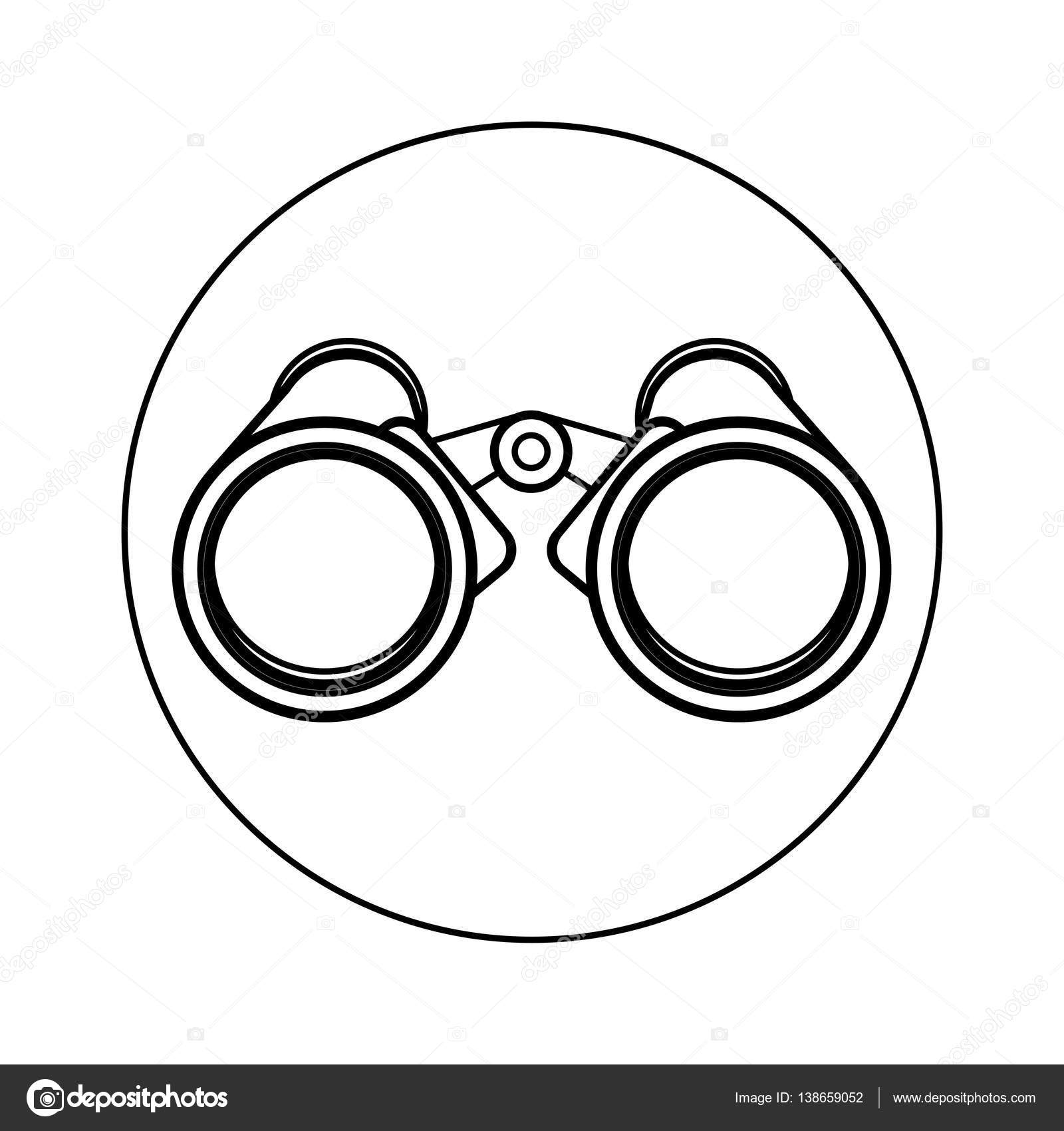 Binoculars Drawing at GetDrawings | Free download