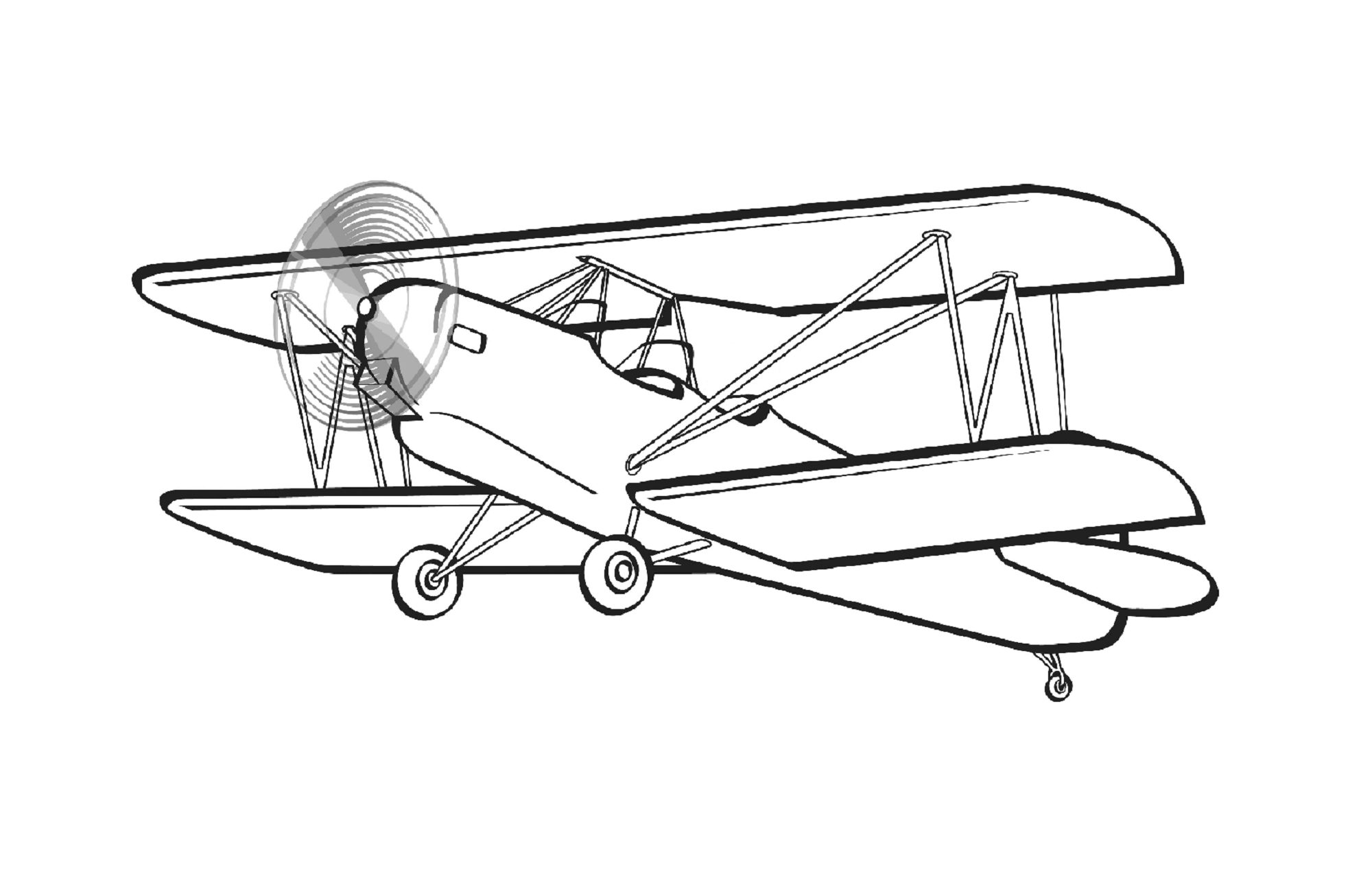The best free Biplane drawing images. Download from 62 free drawings of