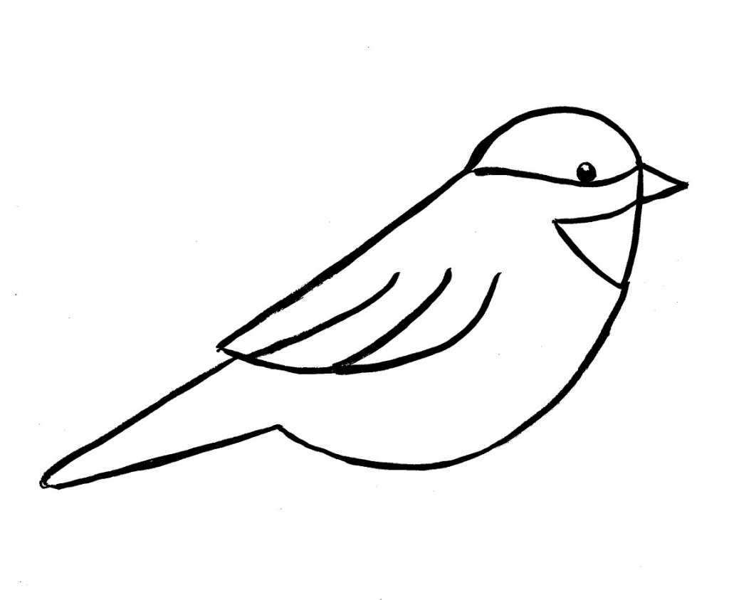 Bird Drawing at GetDrawings | Free download