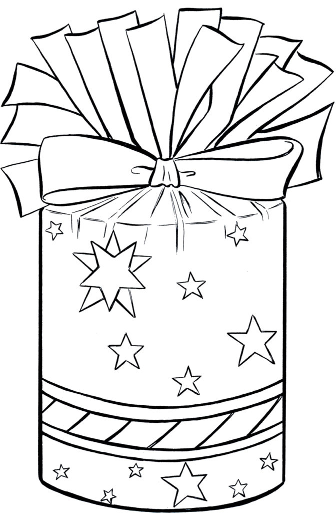Birthday Gift Drawing at GetDrawings Free download
