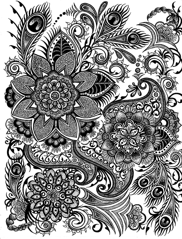 Black And White Drawing Designs At Getdrawings 