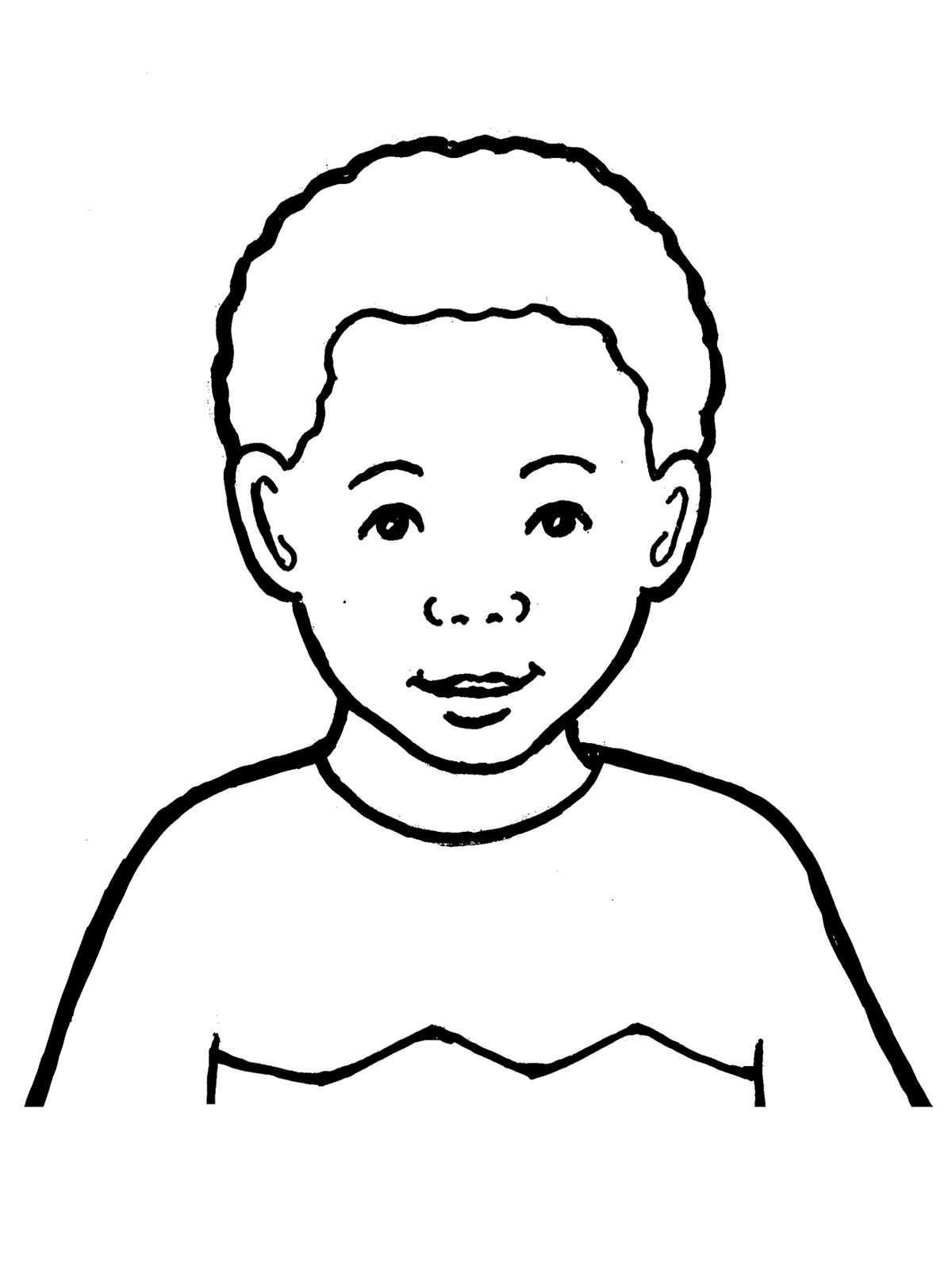 Black Boy Drawing at GetDrawings Free download