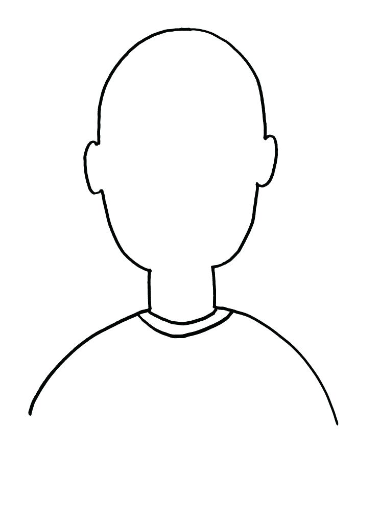 Blank Face Drawing at GetDrawings Free download