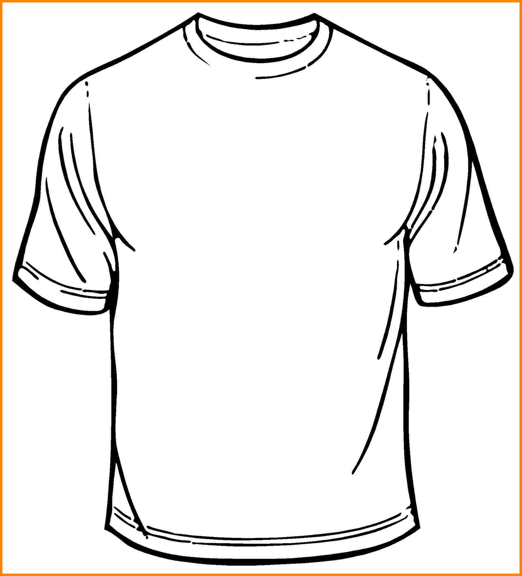 Blank T Shirt Drawing at GetDrawings Free download