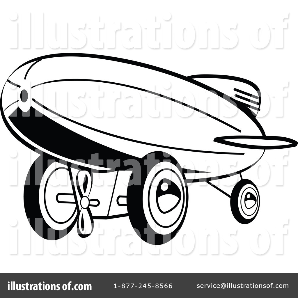 Goodyear Blimp Coloring Page Coloring Pages